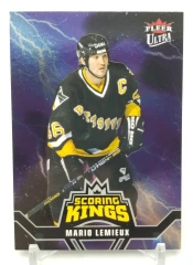 2016-17 Fleer Showcase Ultra MARIO LEMIEUX #SK10 Scoring Kings Pittsburgh Penguins
